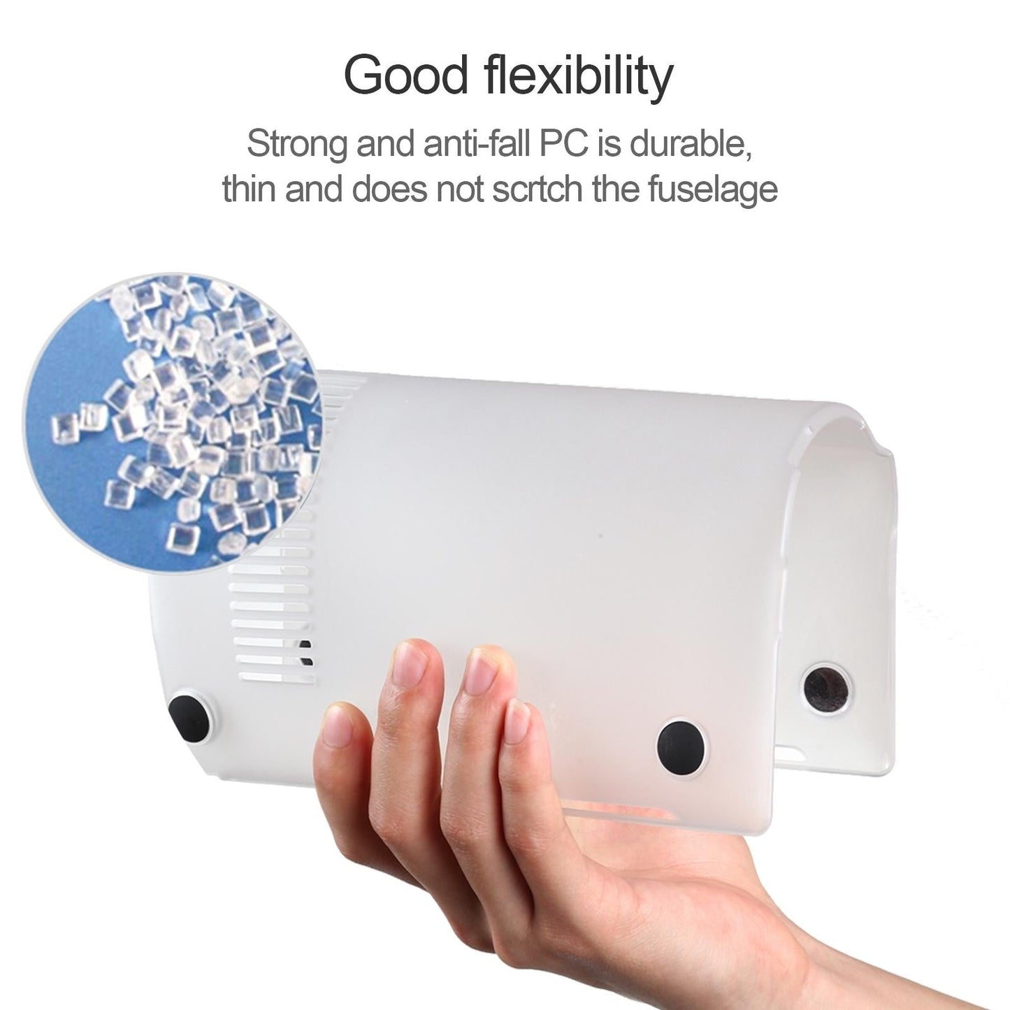 Frosted Shockproof Laptop Case - Protective - Transparent