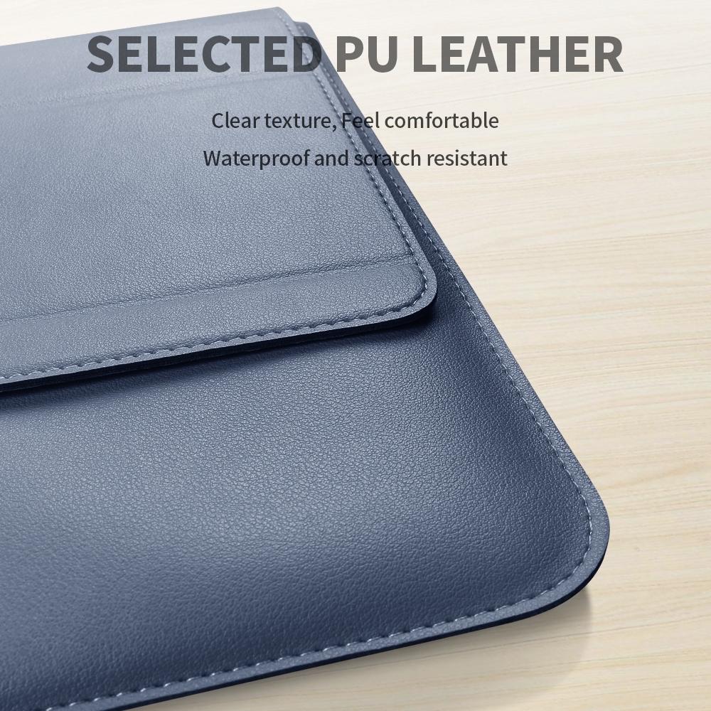 Waterproof 4-in-1 Laptop Holder with Wrist Protection - Fits 17 Inch - Navy Blue