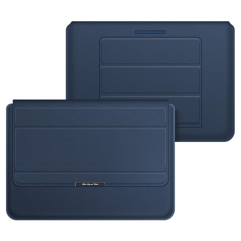 Waterproof 4-in-1 Laptop Holder with Wrist Protection - Fits 17 Inch - Navy Blue