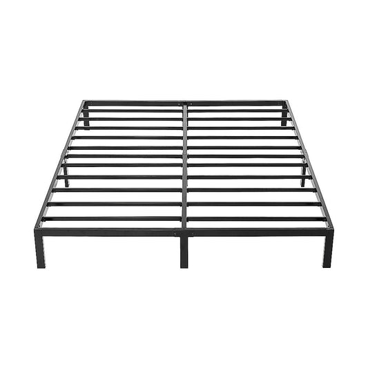 King Metal Bed Frame Full Steel Heavy Duty