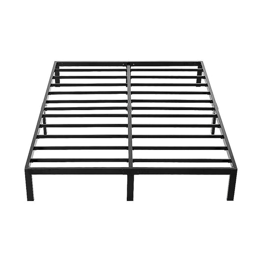 Queen Metal Bed Frame Full Steel Heavy Duty