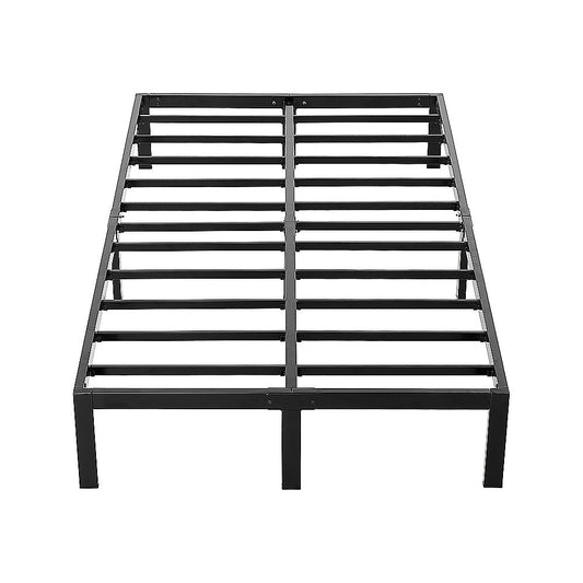 King Single Metal Bed Frame Full Steel Heavy Duty