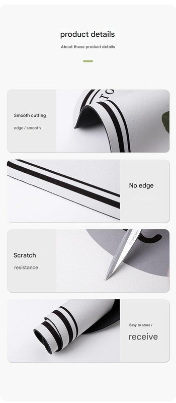 Style 6 Beige And Pink Tulip Pattern Absorbent Diatomaceous Earth Pet Feeding Mat - Non-Slip & Quick Dry Placemat (50x80cm)