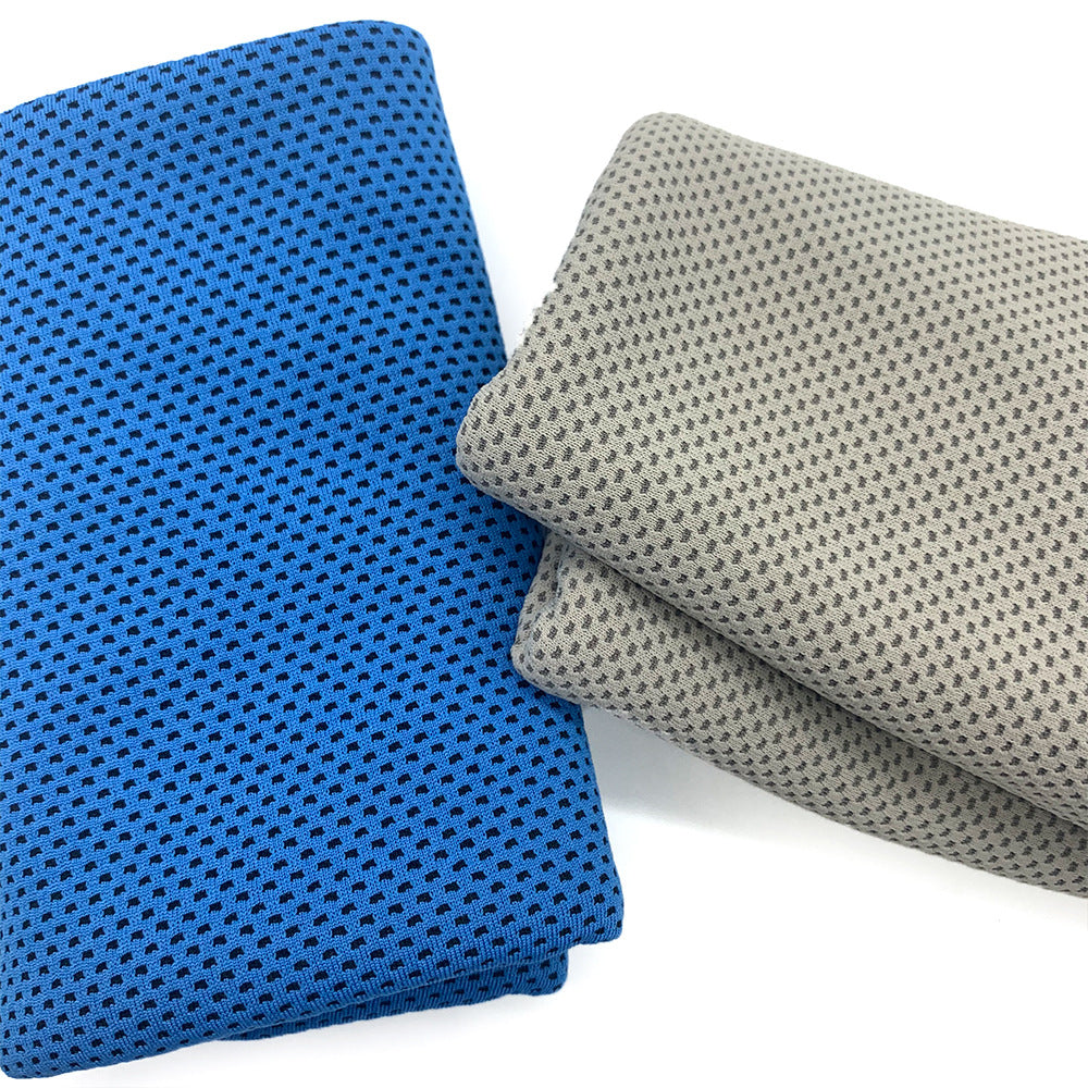 Grey 4-Piece Portable Cooling Towel Set - Quick-Dry Ice-Cool Towel for Sports, Travel, and Heat Relief