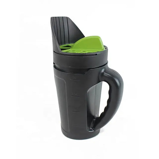 Green with Black Premium Garden Seeder - Versatile Seed and Salt Spreader