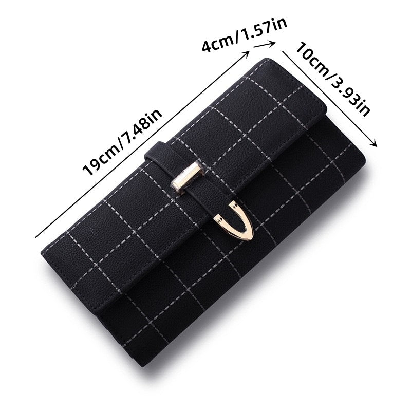 Random Color Surprise Lucky Bag: Random Style Women's Long PU Leather Wallet Mystery Box