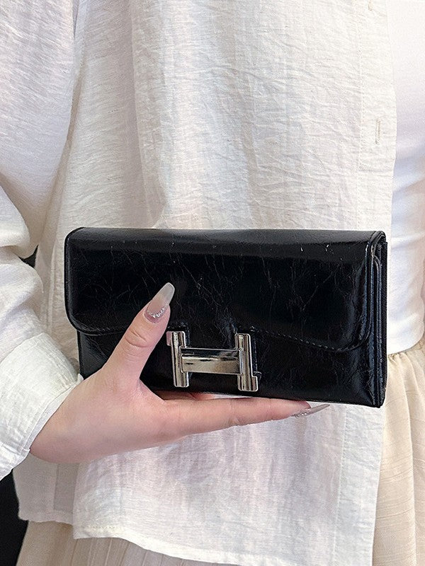 Random Color Surprise Lucky Bag: Random Style Women's Long PU Leather Wallet Mystery Box