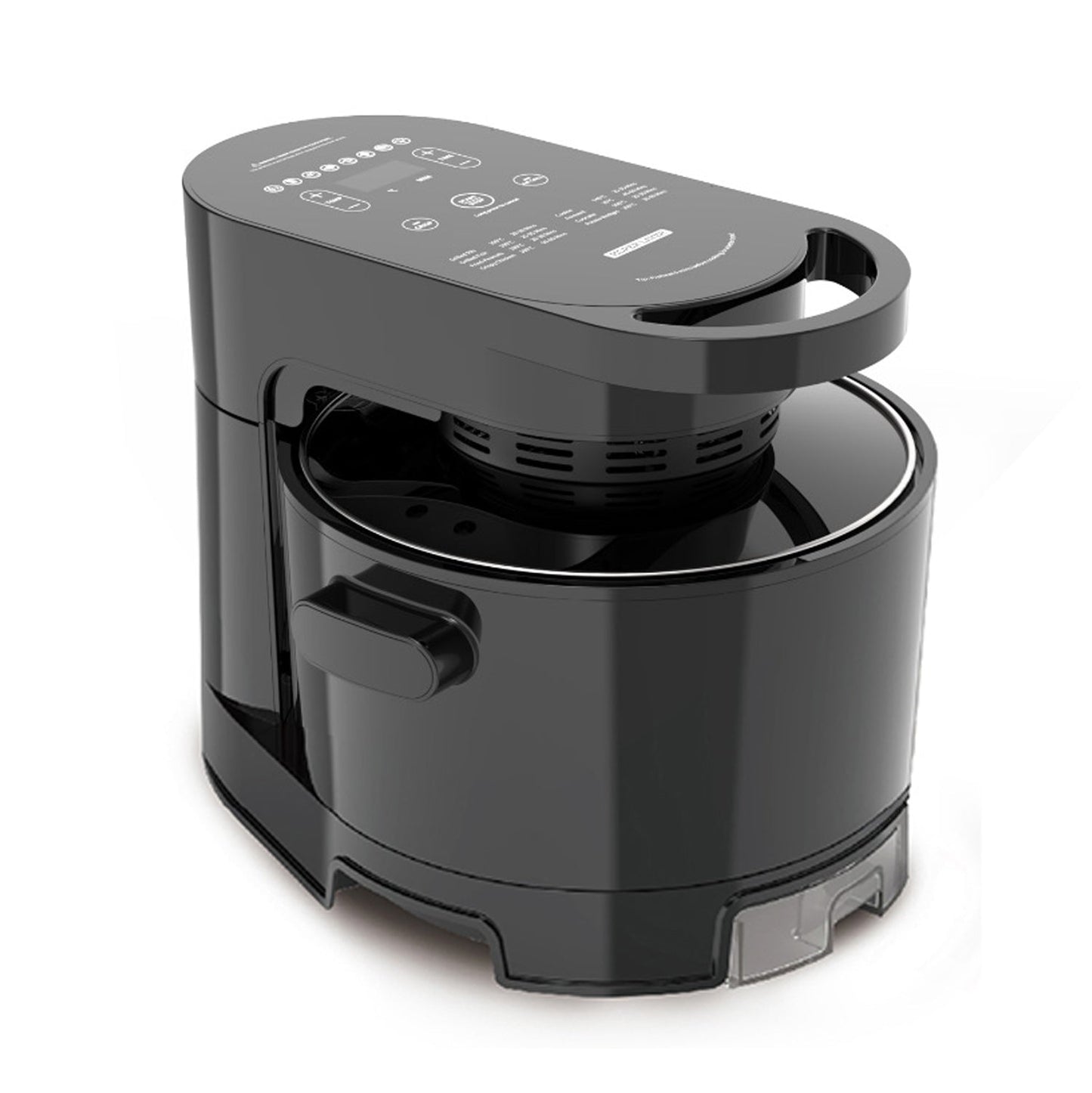 Hoper Layer Multi-functional 2 in 1 air fryer & smokeless BBQ grill KZ-50