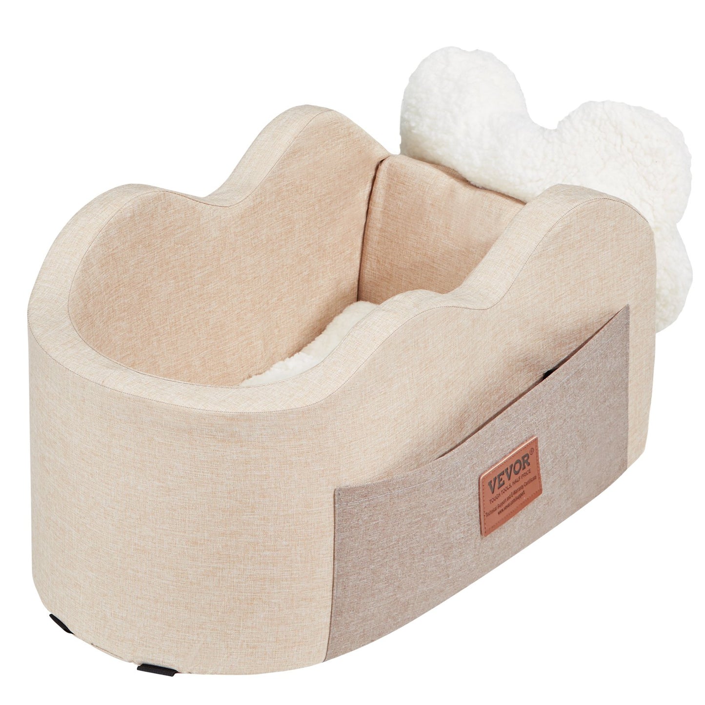 VEVOR Center Console Dog Car Seat Dog Booster Car Seat for Small Dog 3.6 kg