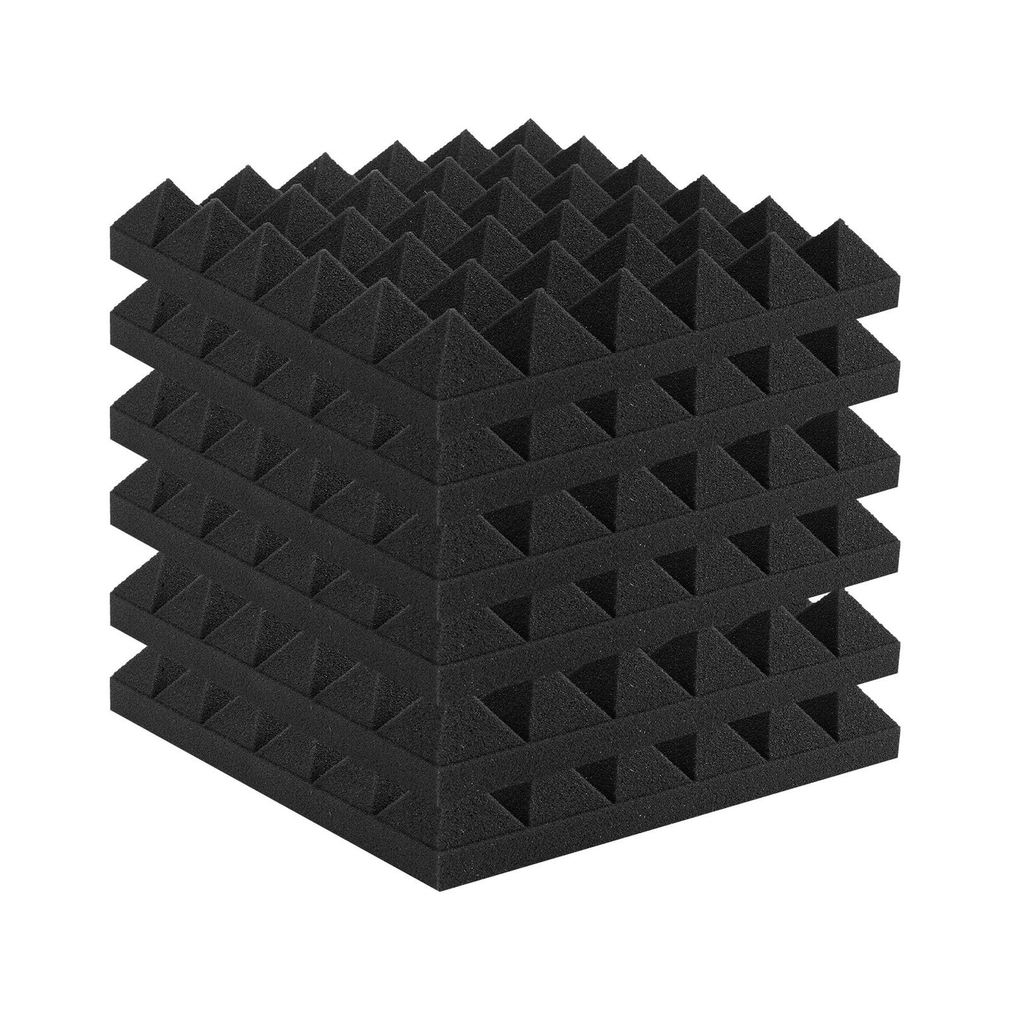 VEVOR Acoustic Foam Panels 24 Pack 12 x 12 x 2 in for Studio Wall and Ceiling