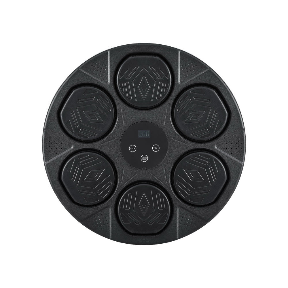 Everfit Music Boxing Machine Bluetooth Wall-Mounted Punch Target with LED Display & Gloves