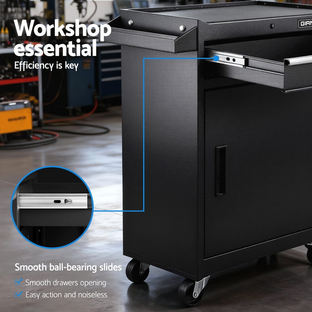 Giantz Tool Chest Trolley Cabinet Rolling Toolbox Garage Storage Tools organizer