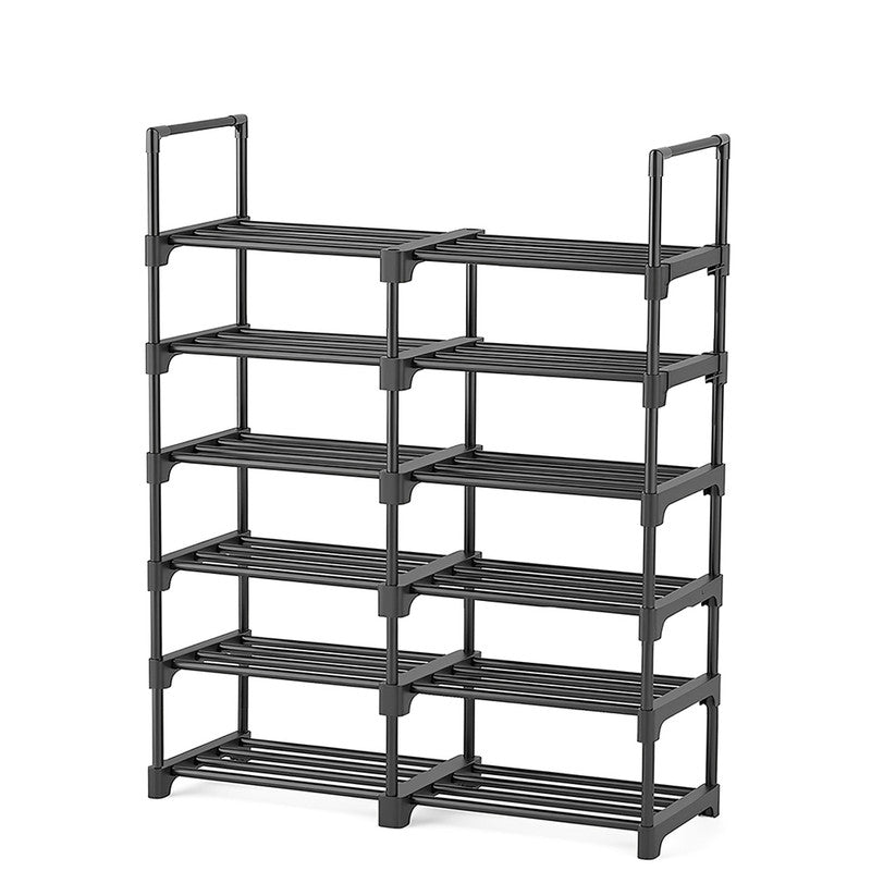 Hivvago 6 Tiers Shoe Rack Storage Organizer Shelf Adjustable Space Saver