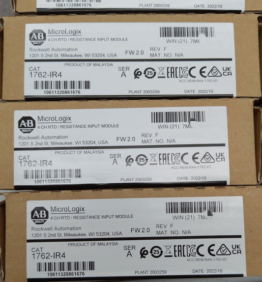 1PCS New Allen-Bradley 1762-IR4 MicroLogix 1200 RTD Input Module Fast Shipping
