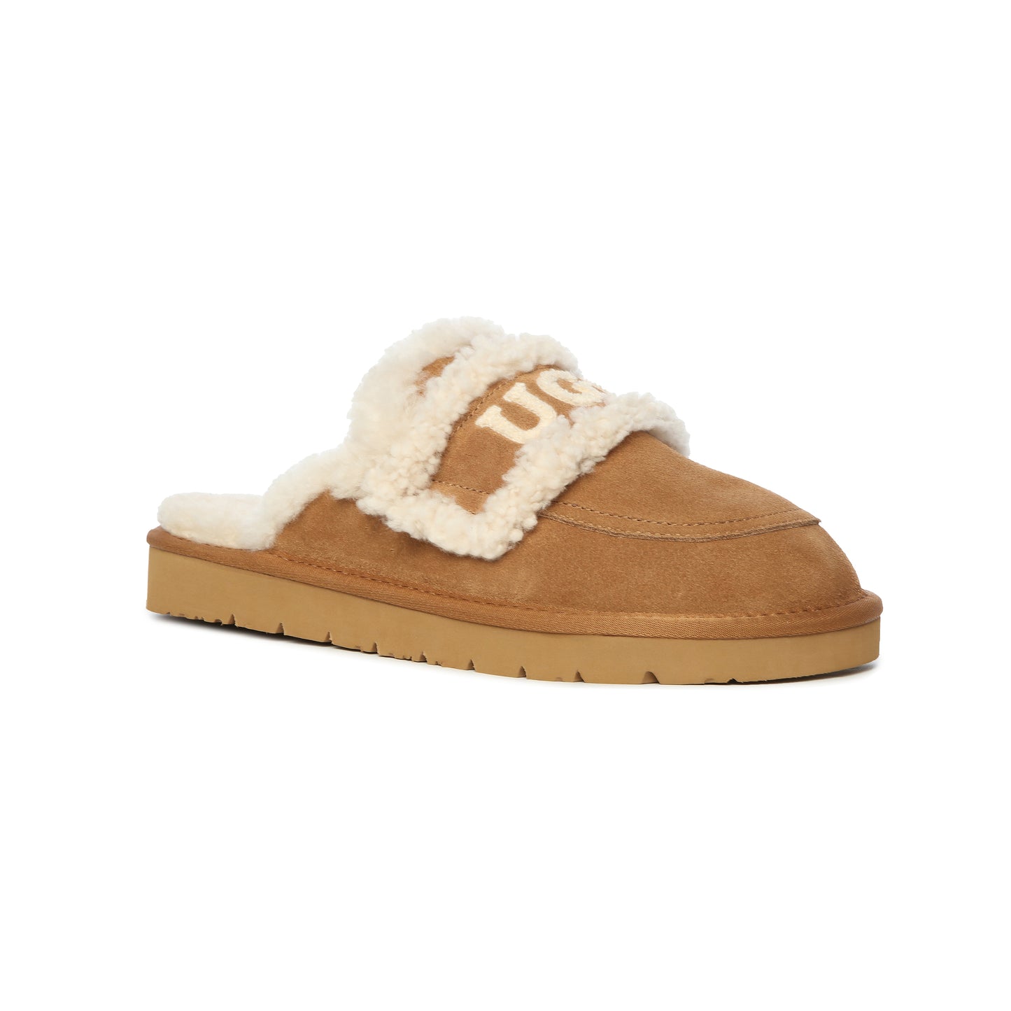 DKUGG ERIN SCUFF- Size L 41/42 - Chestnut