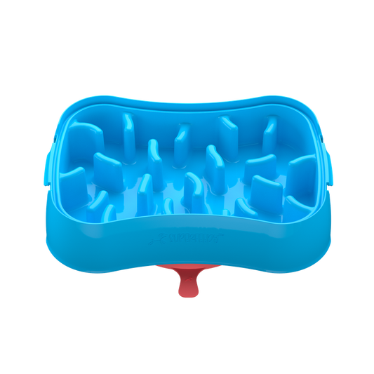 Marley Slowappy Slow Feeder  Bowl - Blue