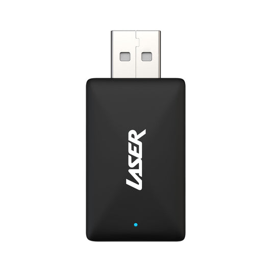 Laser Wireless CarPlay Dongle - Black