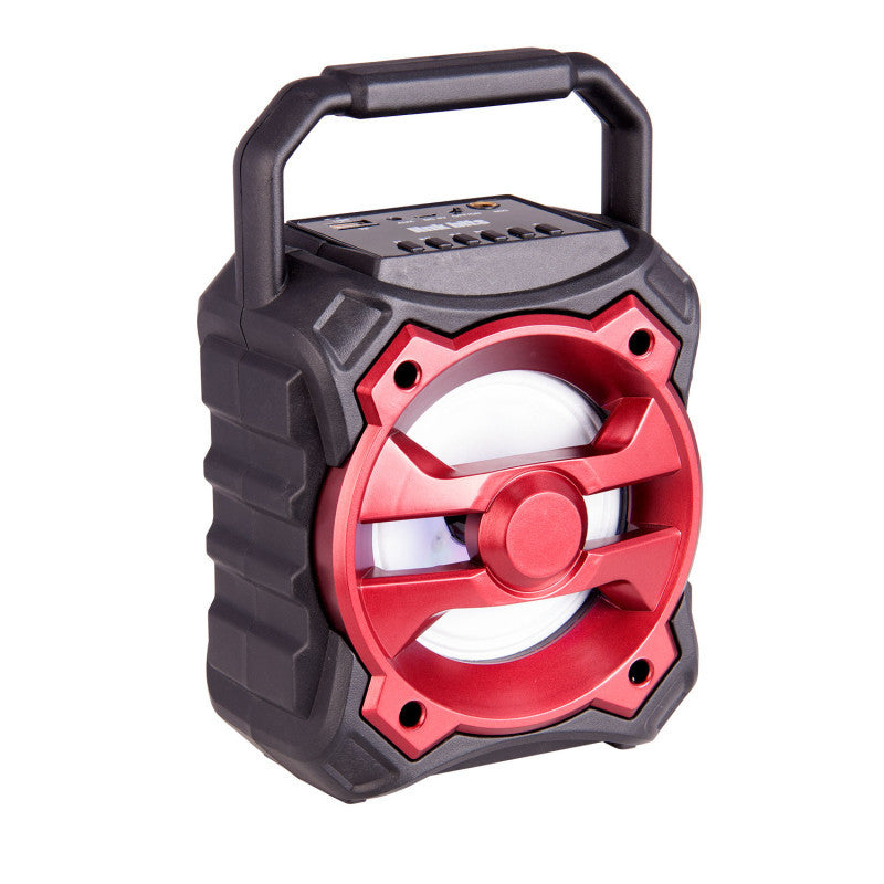 Laser Portable Bluetooth Speaker Red
