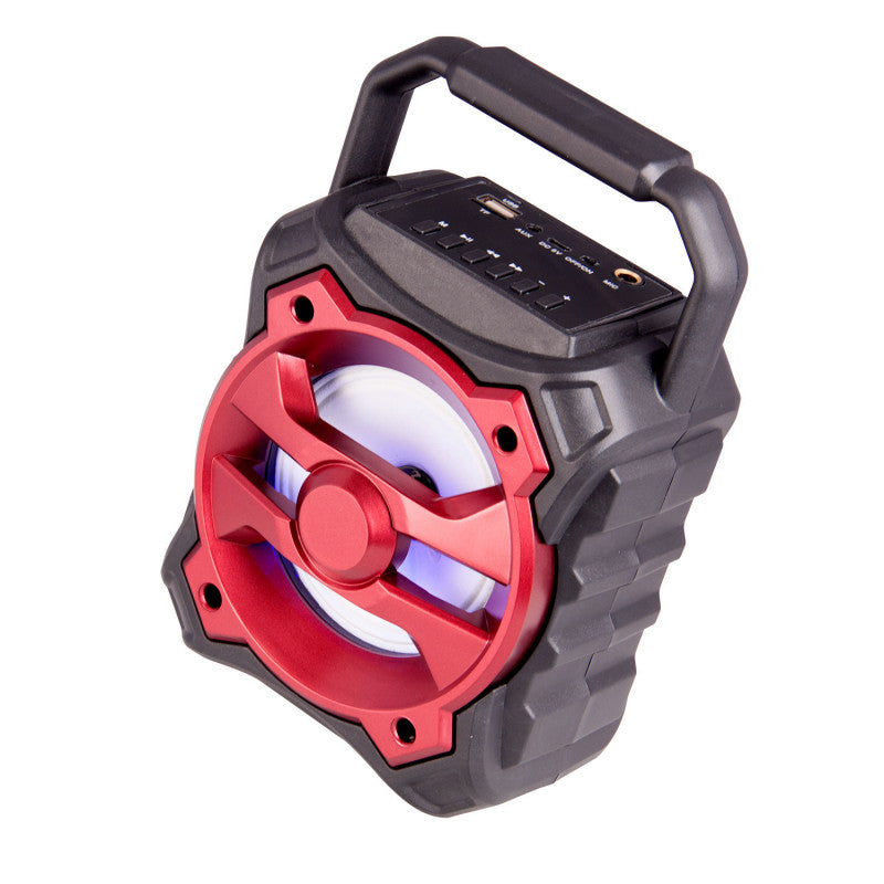 Laser Portable Bluetooth Speaker Red
