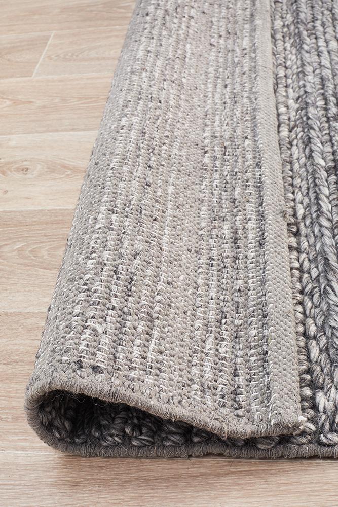 Harvest 801 Steel Rug by Rug Culture -225X155CM - RECTANGLE