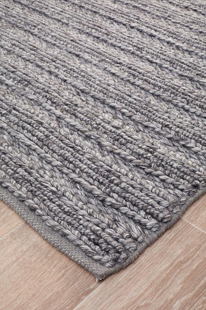 Harvest 801 Steel Rug by Rug Culture -320X230CM - RECTANGLE