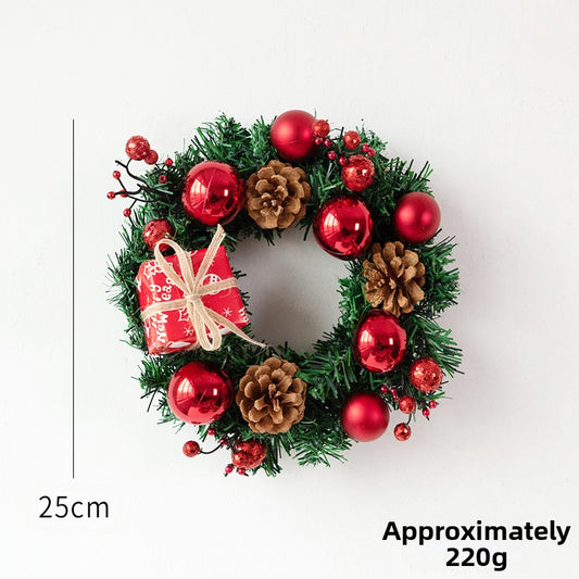 Christmas gift, Christmas wreath, door hanging