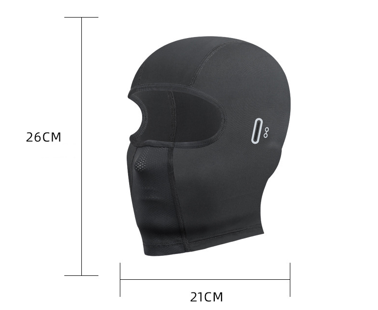Christmas gift -Premium Cycling UV Protection Head Cover - Full-Face Shield for Sun Safety（black）