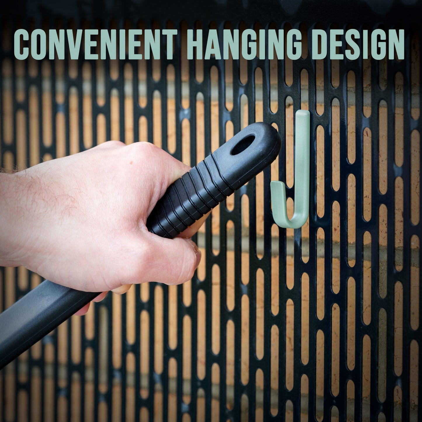 Stainless Steel BBQ Brush and Scraper Blade