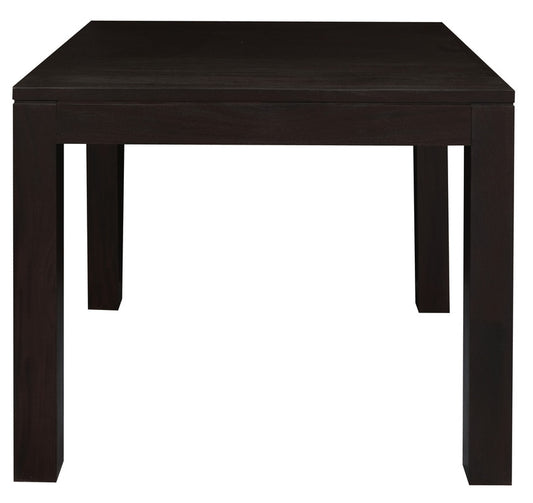 Amsterdam Solid Mahogany Timber Dining Table 90 x 90 cm (Chocolate)