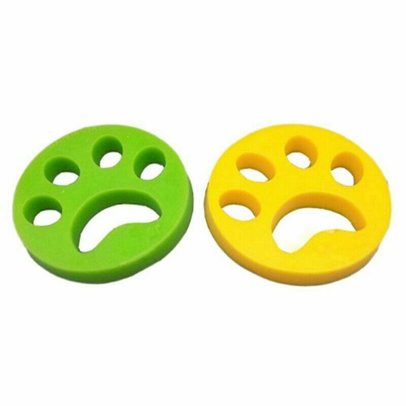 2 Pcs Pet Hair Remover Floating Fur Catcher Laundry Lint Dog CAT Washing Machine