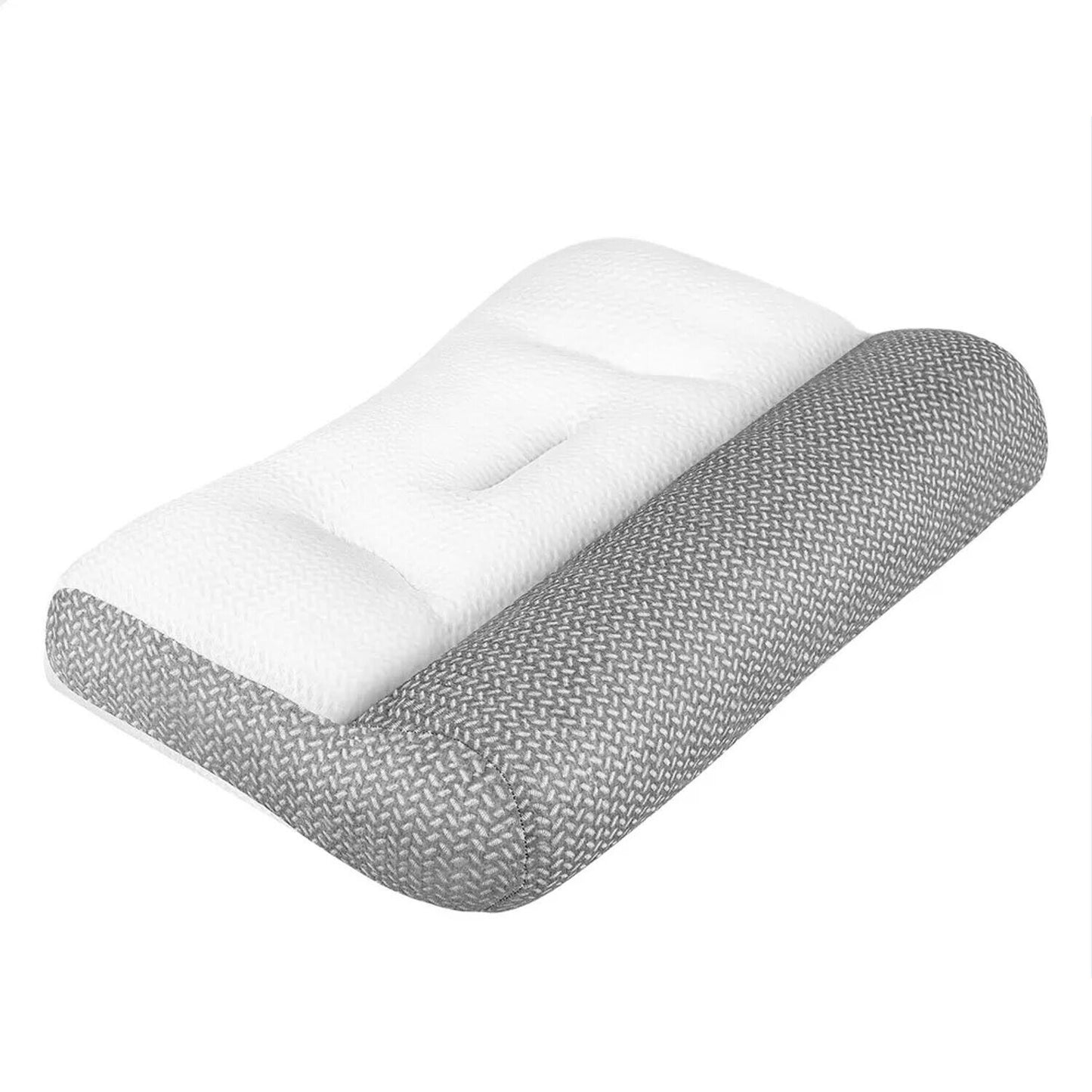 Ergonomic Cervical Pillow Contour Orthopedic Neck Pain Adjustable Bed Pillow