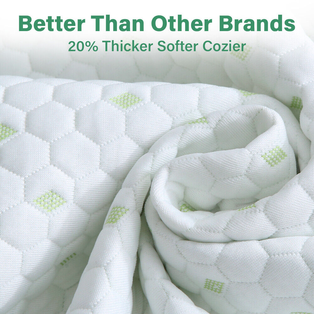 Mattress Protector Bamboo Cotton Mattress Cover Waterproof S Fitted Cover