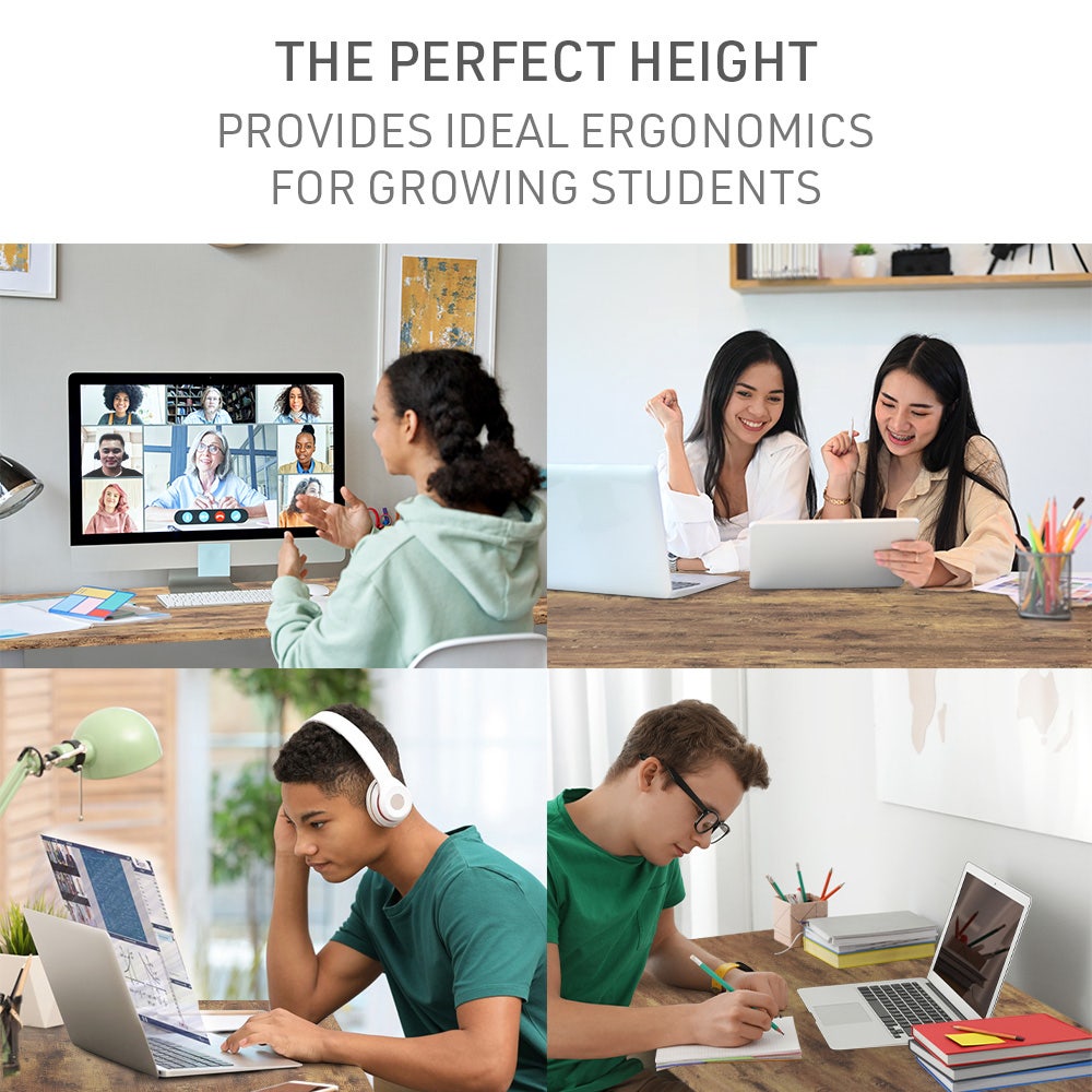 FORTIA Sit To Stand Up Standing Desk, 140x60cm, 72-118cm Electric Height Adjustable, 40kg Rated, Oak Style/Silver Frame