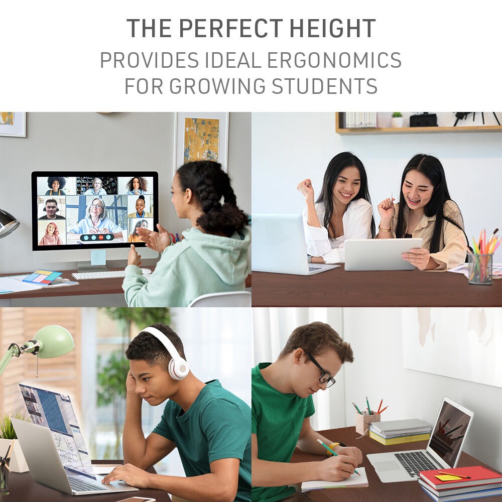 FORTIA Sit To Stand Up Standing Desk, 140x60cm, 72-118cm Electric Height Adjustable, 40kg Rated, Walnut Style/Silver Frame