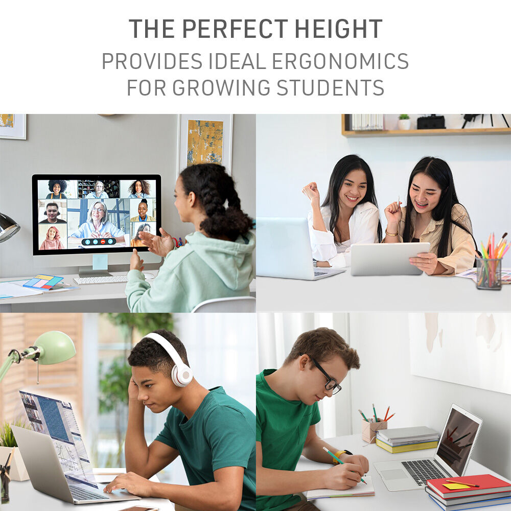 FORTIA Sit To Stand Up Standing Desk, 140x60cm, 72-118cm Electric Height Adjustable, 40kg Rated, White/Silver Frame