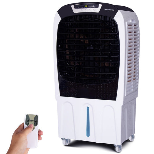 POLYCOOL 450W 80L Evaporative Air Cooler, Commercial Grade, Remote Control, Fan