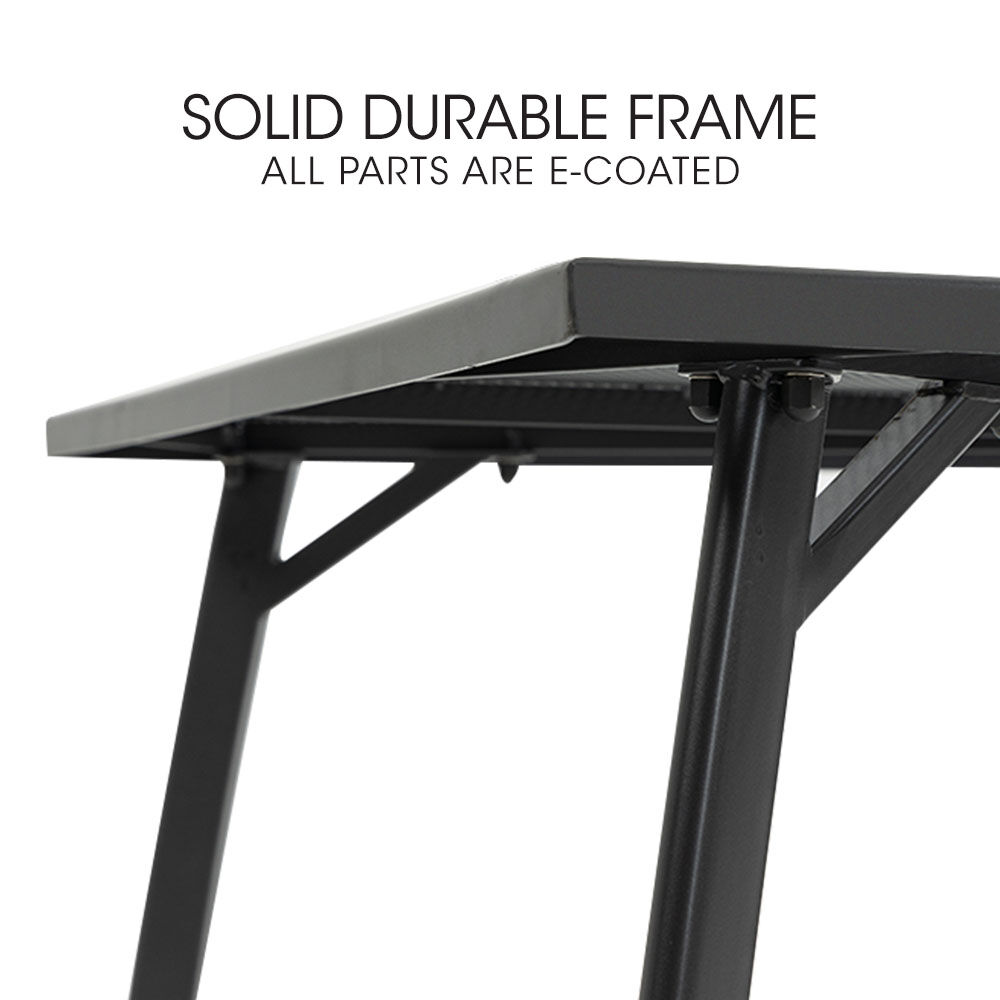 FORTIA 7pc Outdoor Dining Furniture Set, Rectangular Table and Chairs Setting for Outside