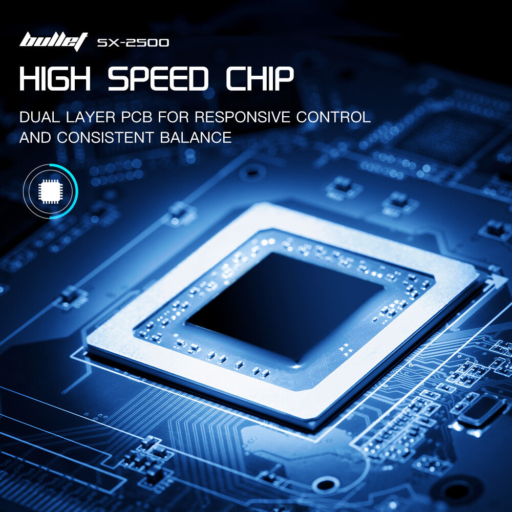 BULLET SX-2500 Hoverboard Scooter, 500W Brushless, UL Certified, AU Compliant, 6.5-inch Off-Road Style Tyres, Superior Self Balancing System, LED Lights, Pink