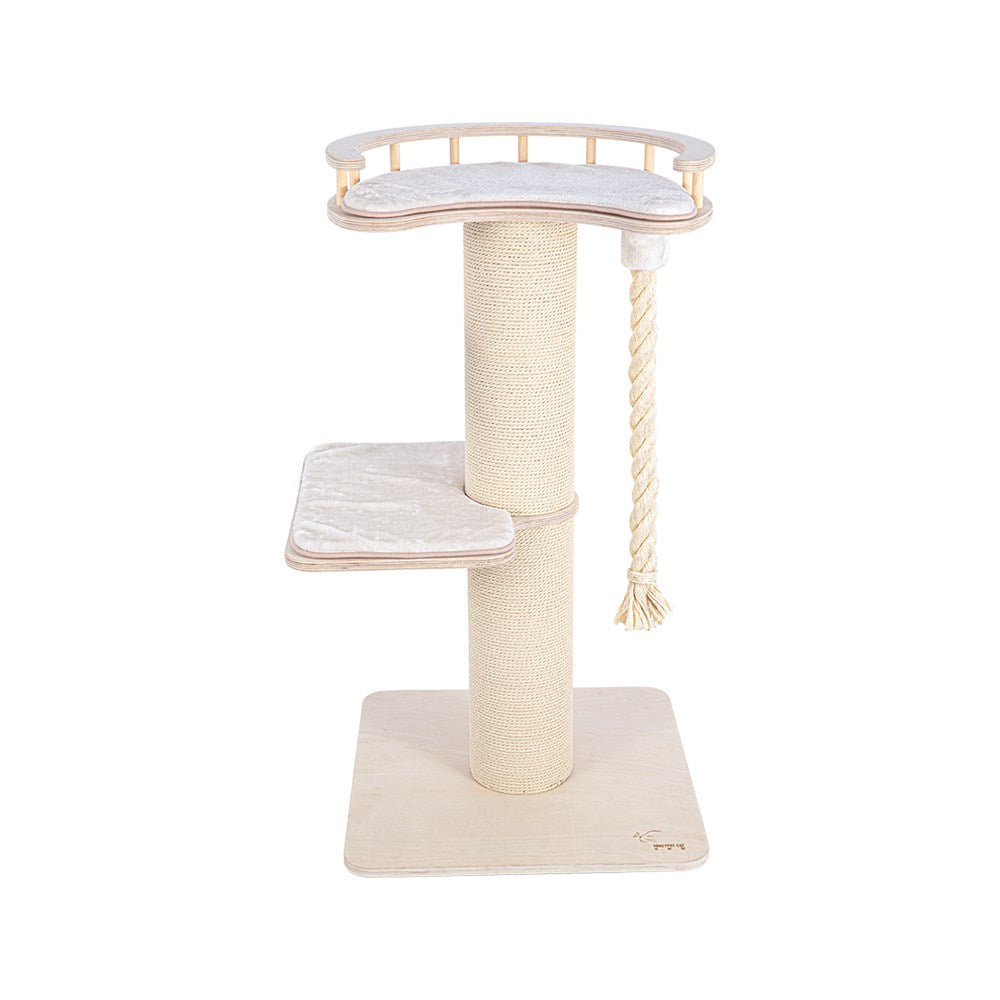 HONEYPOTCAT Tough & Play Sisal Scratch Tower - 115cm