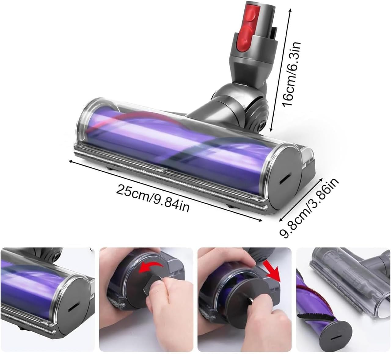 Hygieia Direct Drive Motorhead - For Dyson V7 V8 V10 V11 V15 & Outsize Models