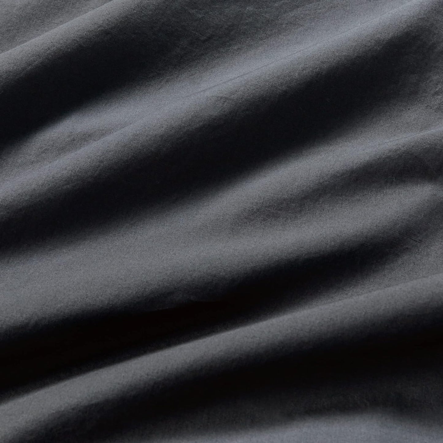 100% Vintage Washed Cotton Fitted Sheet Combo Set – 100% Natural Cotton, Ultra Soft & Breathable – Includes Fitted Sheet & Pillowcases – Machine Washable (Charcoal, Single)