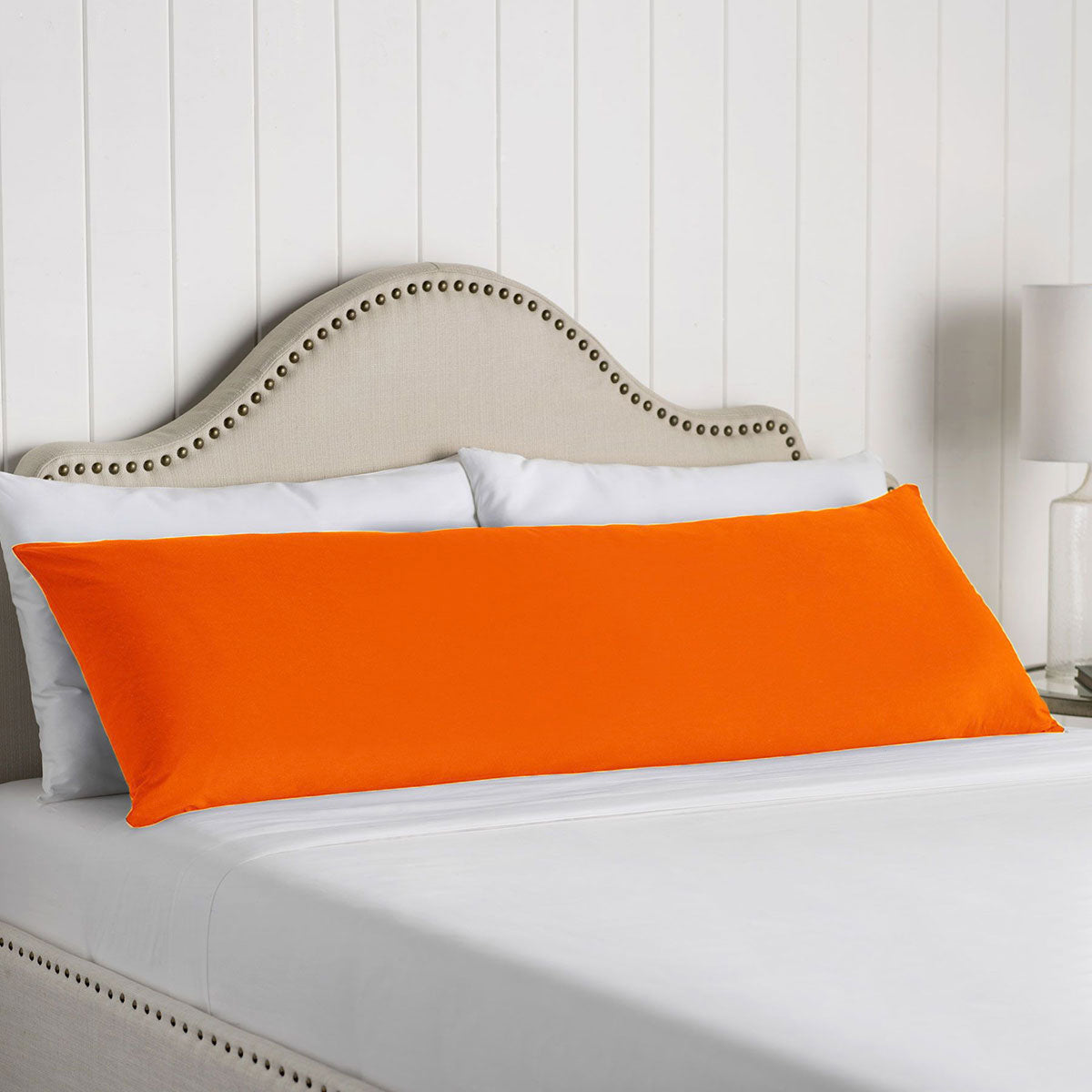 Artex 100% Cotton Body Pillowcase Chestnut