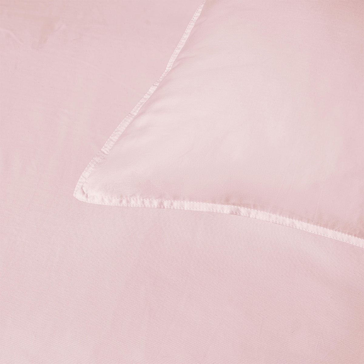 Accessorize 400TC Blush Bamboo Cotton Double Stitch Quilt Cover Set King