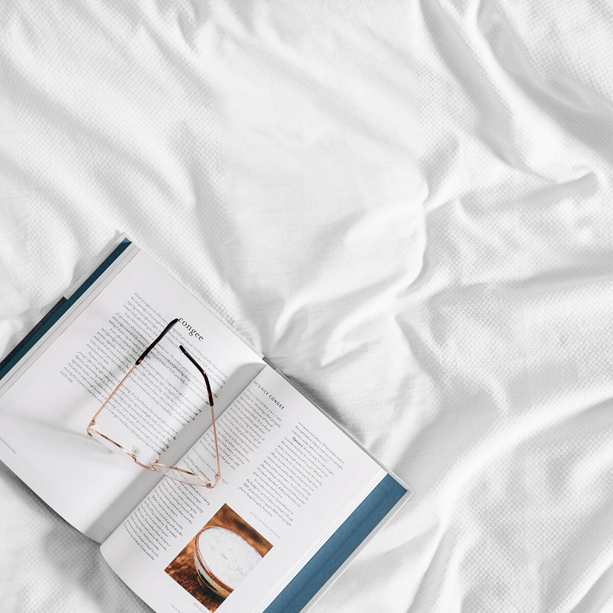 Dickies Cotton Waffle Texture Quilt Cover Set White King