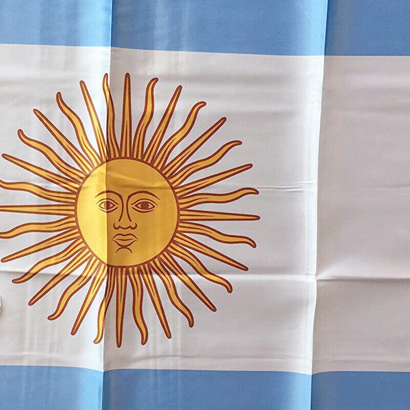 150 x 90cm Large Argentina Flag Argentine Argentinian National Outdoor Festival