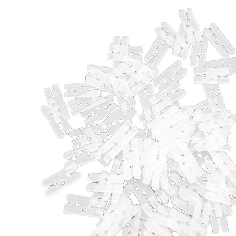 Balloon Clips H V Clip Tie Filled Helium Air Balloons Wedding Party Decoration - 10X Flower shaped