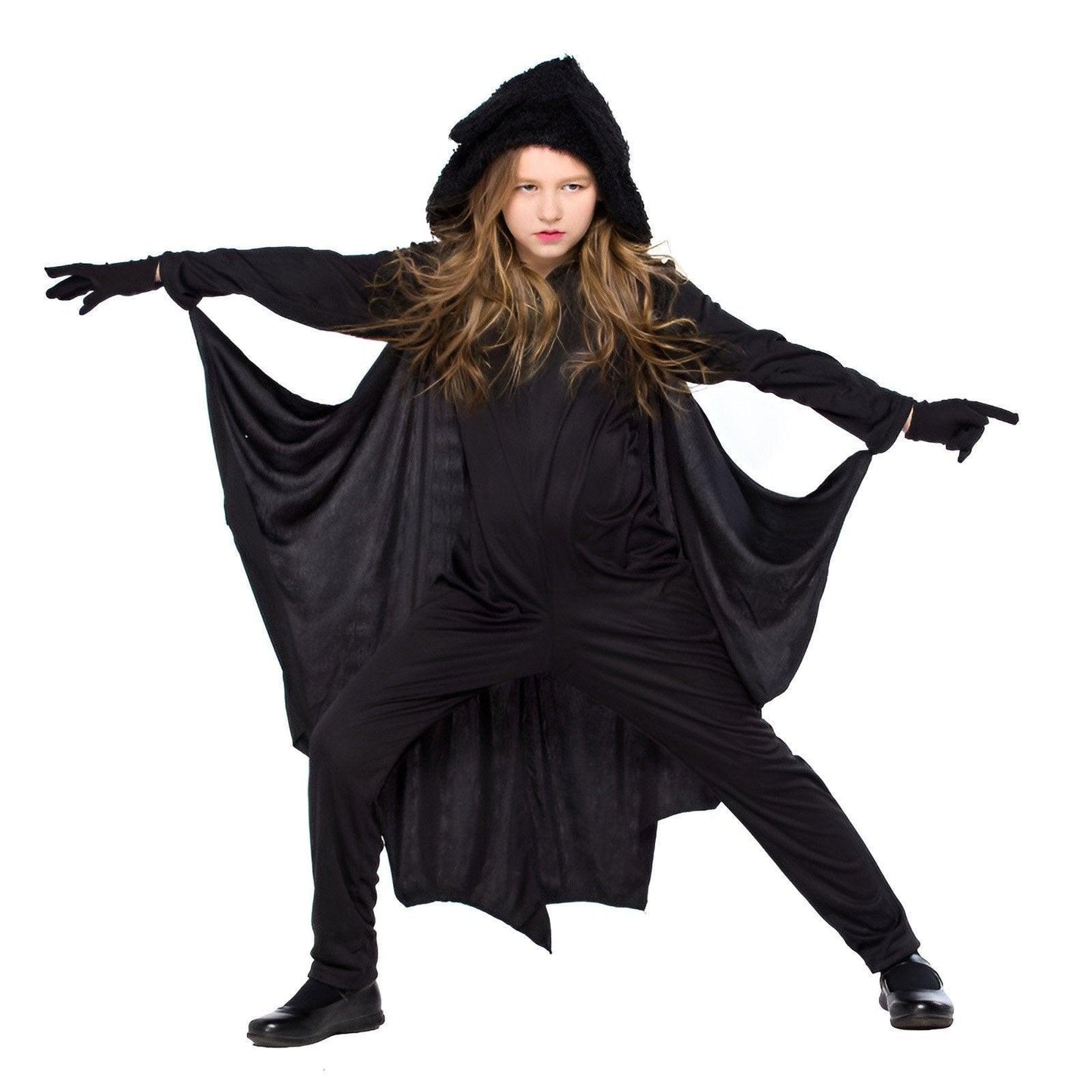 Children Bat Costume Halloween Animal Outfit Kids Stage Performance Wear Fun - XXL