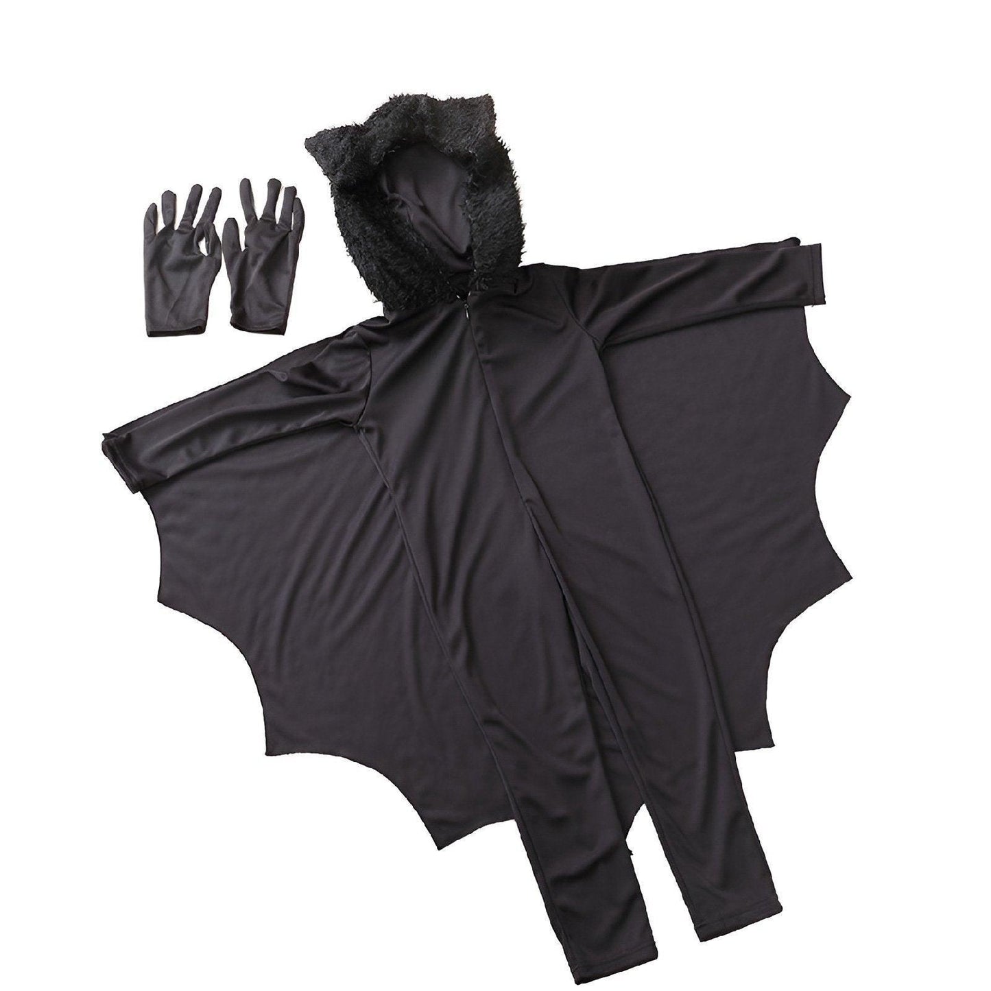 Children Bat Costume Halloween Animal Outfit Kids Stage Performance Wear Fun - XXL