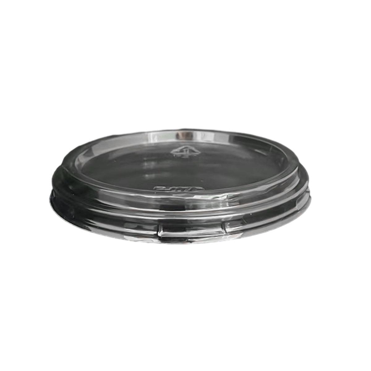 100PCS Transparent Packing Box With Cover Plastic Dessert Bowl Food Container - 8oz Bowl