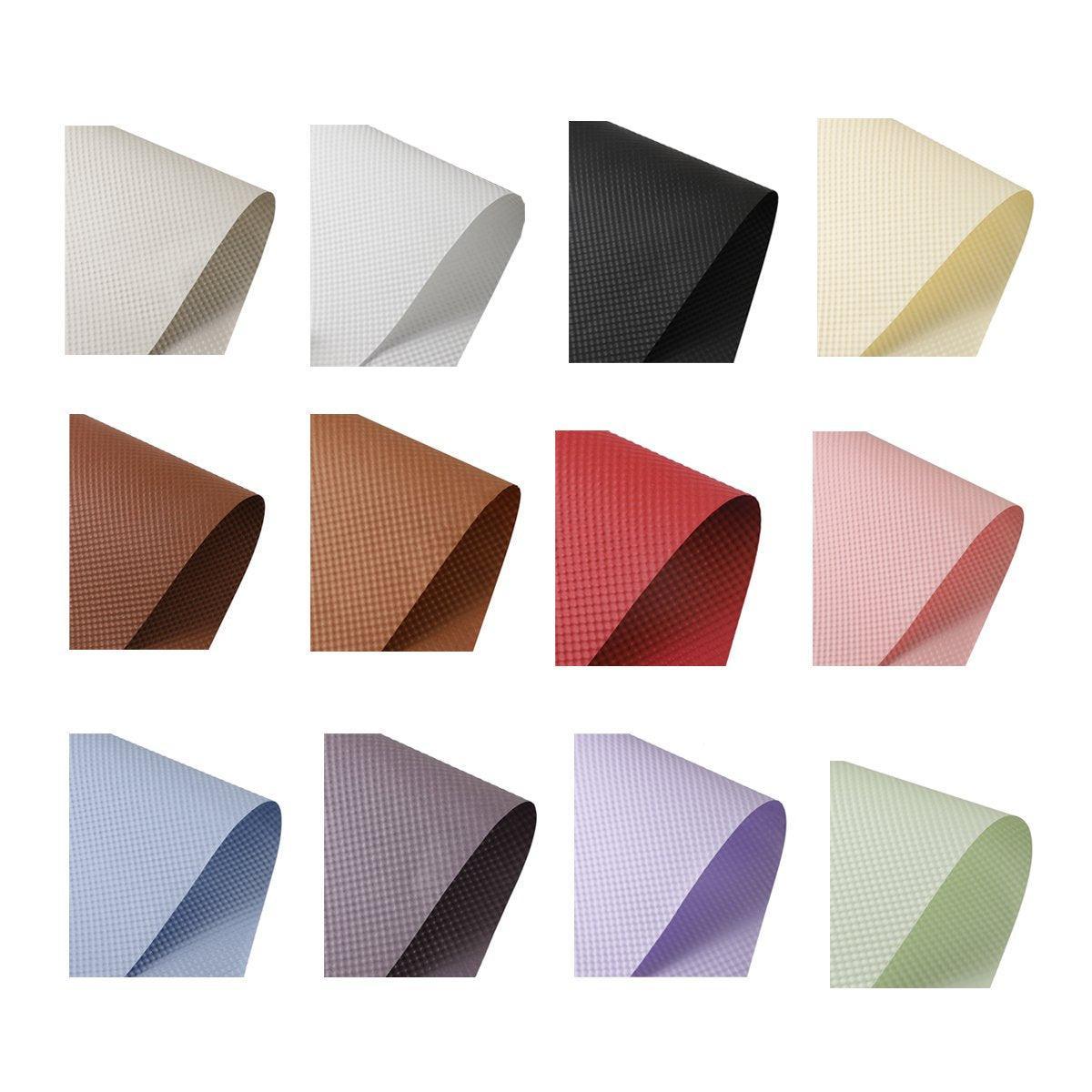 Embossed Paper Convex Flower Wrapping Paper for Floral Shop and Flower Wrapping - White